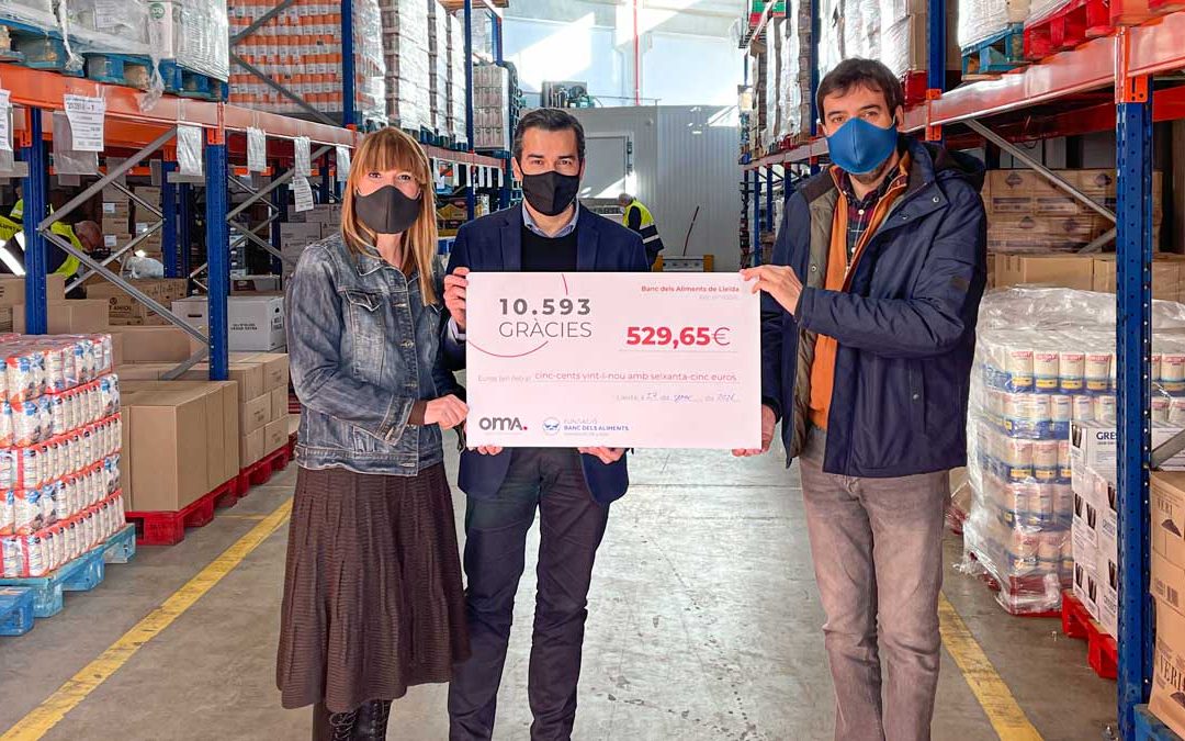 Vídeo solidari per recaptar diners per al Banc dels Aliments de Lleida